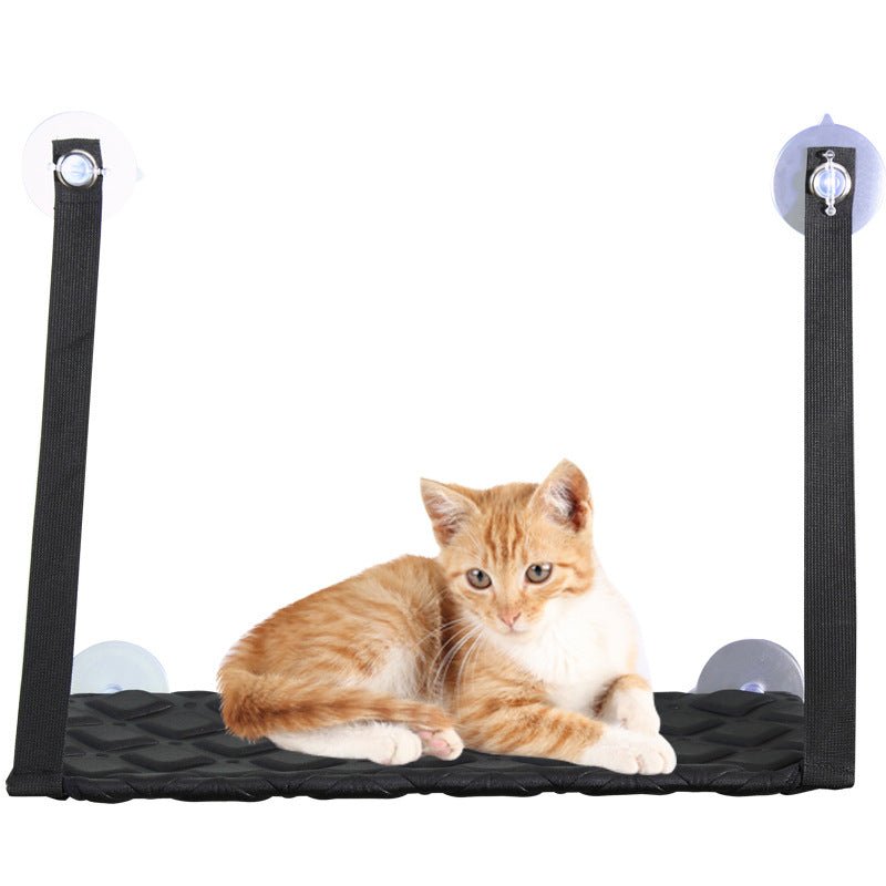 Window - Mounted Cat Hammock with Suction Cups (Single/Double) - Tail Wagger's Haven